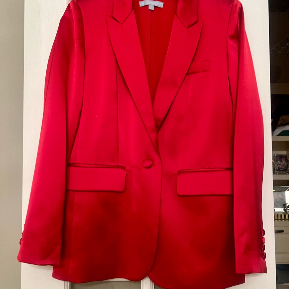 ANTONIO MELANI Bold Red Jacket